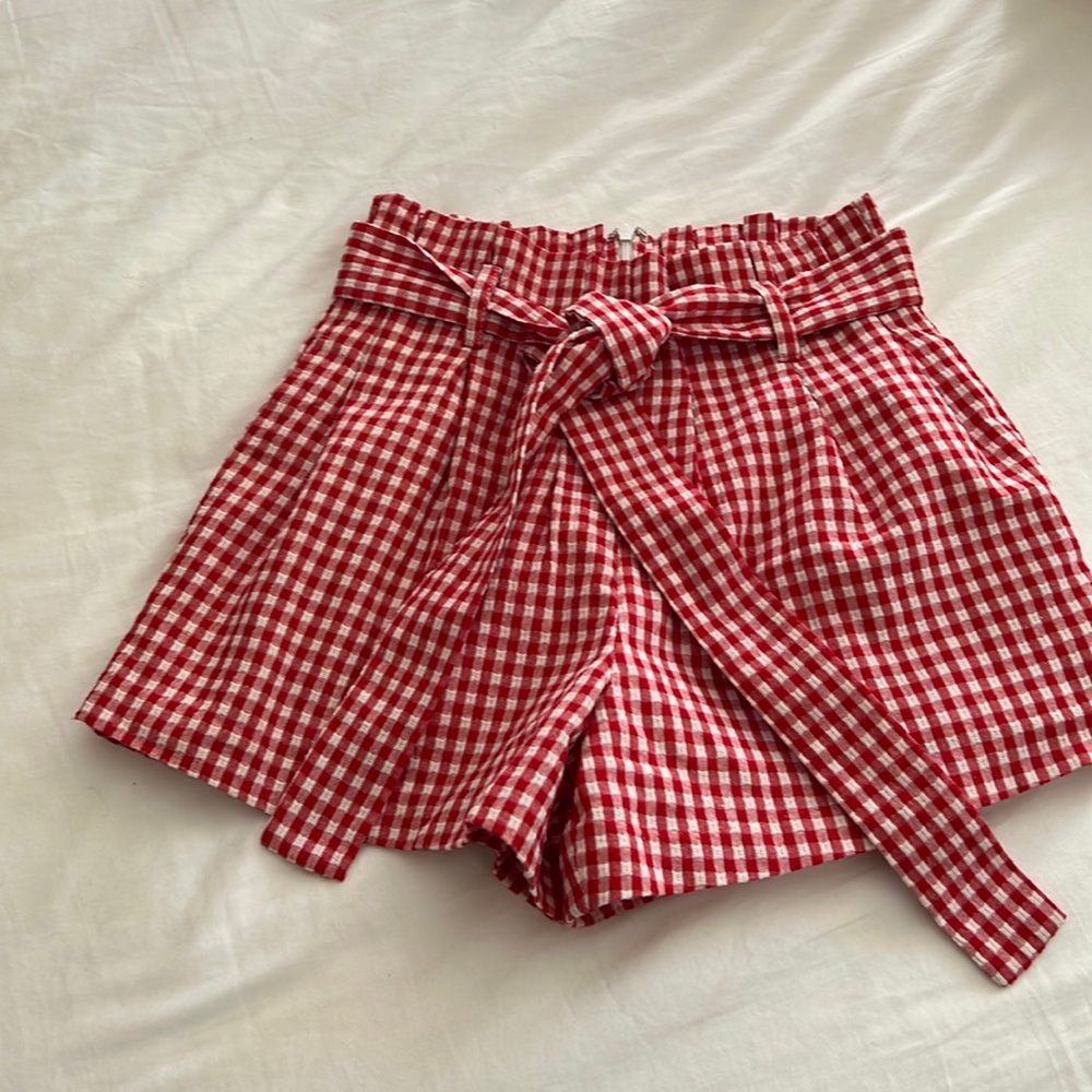 Revolve Privacy Please gingham shorts